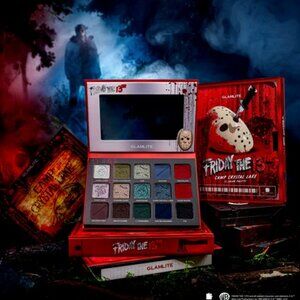 FRIDAY THE 13TH X GLAMLITE Lenticular Motion "CAMP CRYSTAL LAKE" PALETTE | NEW